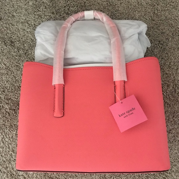 NWT! Kate Spade Large Margaux Leather Satchel - Picture 3 of 12